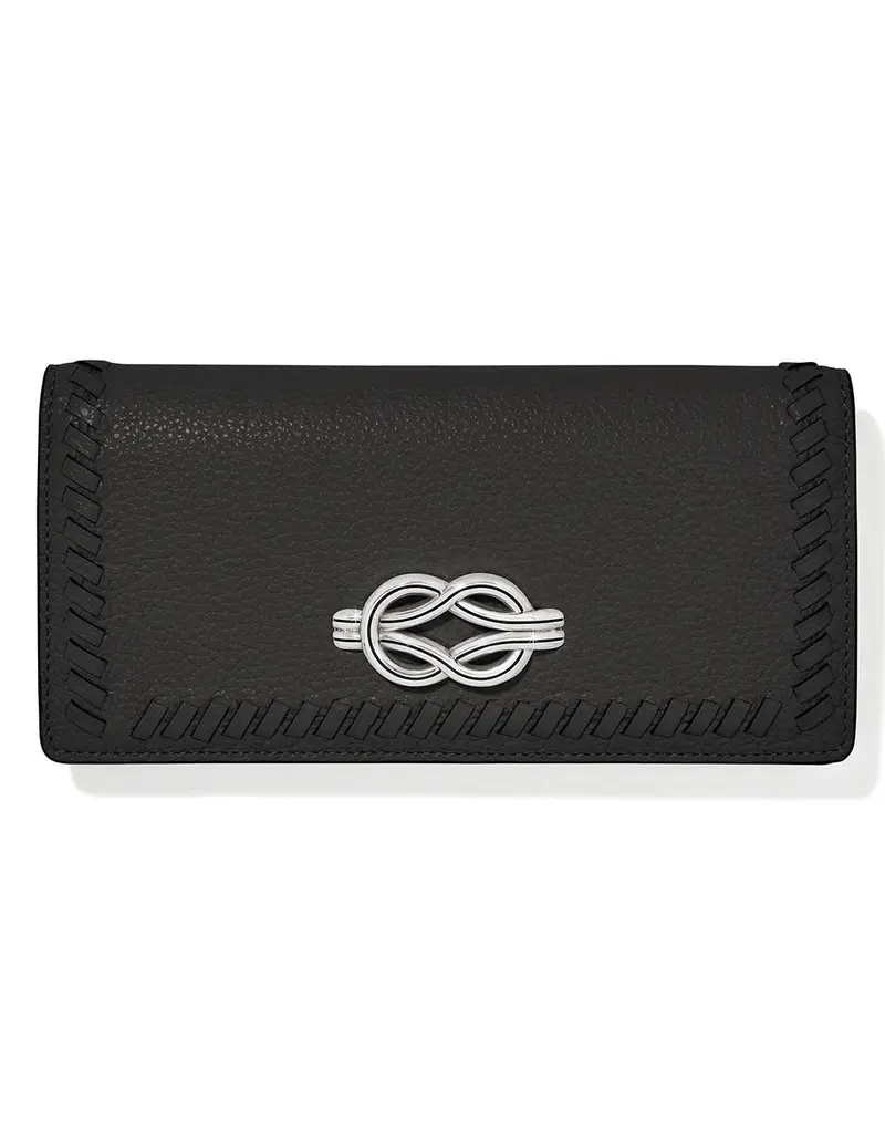 Interlok Harmony Slim Folio Wallet in Black