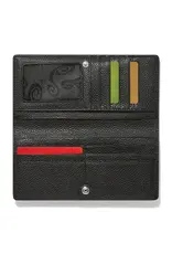 Interlok Harmony Slim Folio Wallet in Black