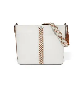 Belize Bucket Bag in Optic White