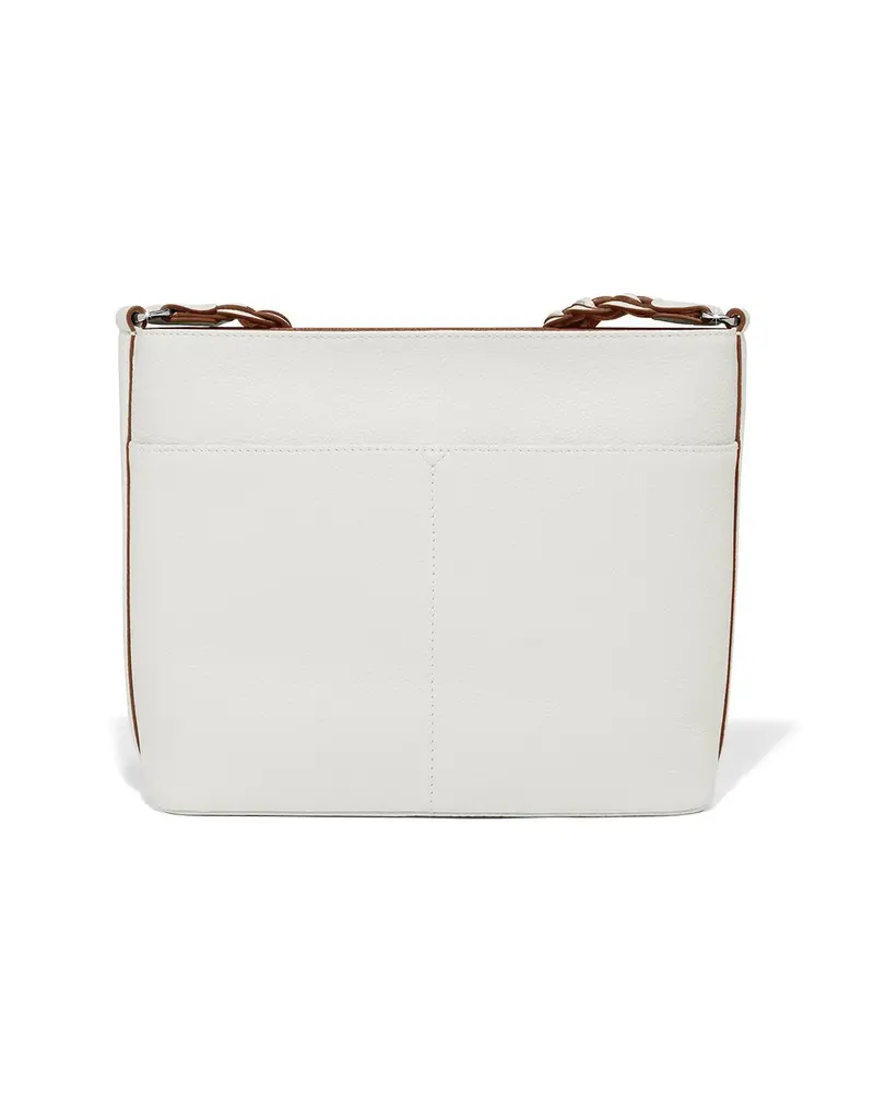 Belize Bucket Bag in Optic White