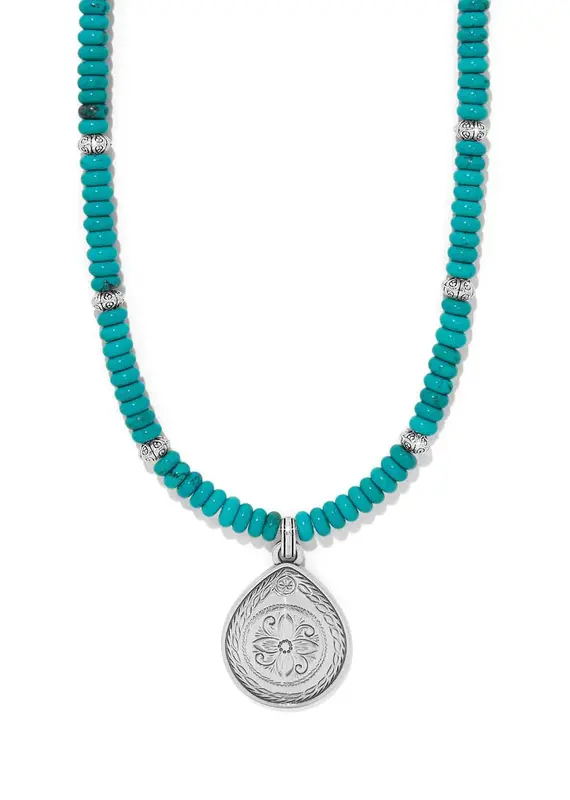 Mosaic Horizon Turquoise Necklace