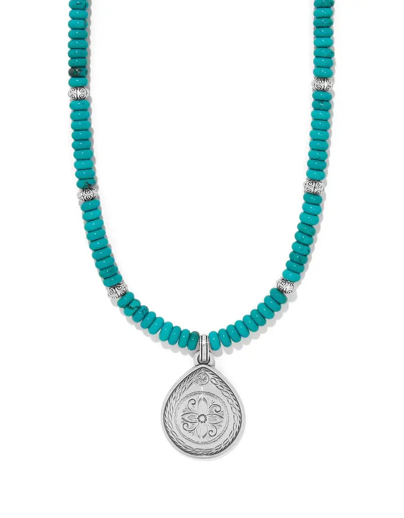 Mosaic Horizon Turquoise Necklace