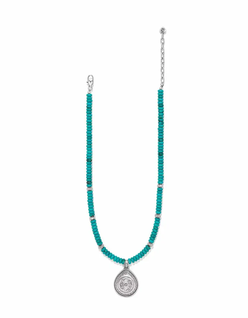 Mosaic Horizon Turquoise Necklace