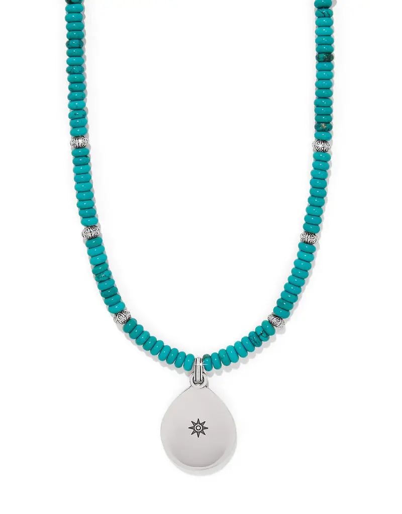 Mosaic Horizon Turquoise Necklace