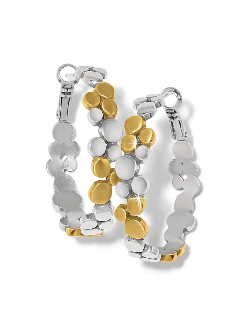 Pebble Edge Large Hoop