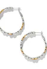 Pebble Edge Large Hoop