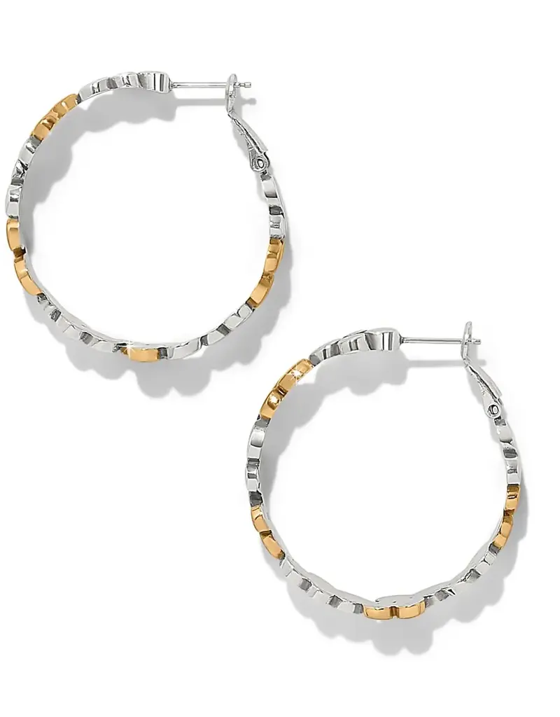 Pebble Edge Large Hoop