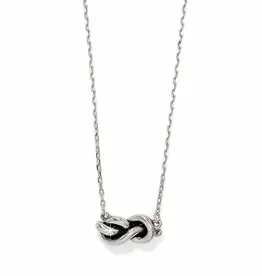 Interlok Single Knot Petite Necklace