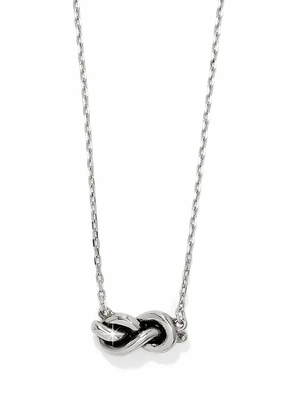 Interlok Single Knot Petite Necklace