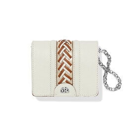 Belize Small Wallet in Optic White