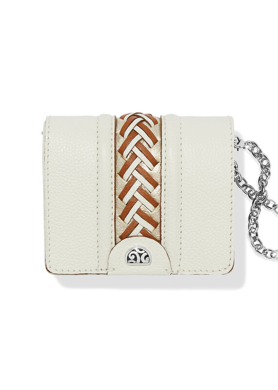 Belize Small Wallet in Optic White