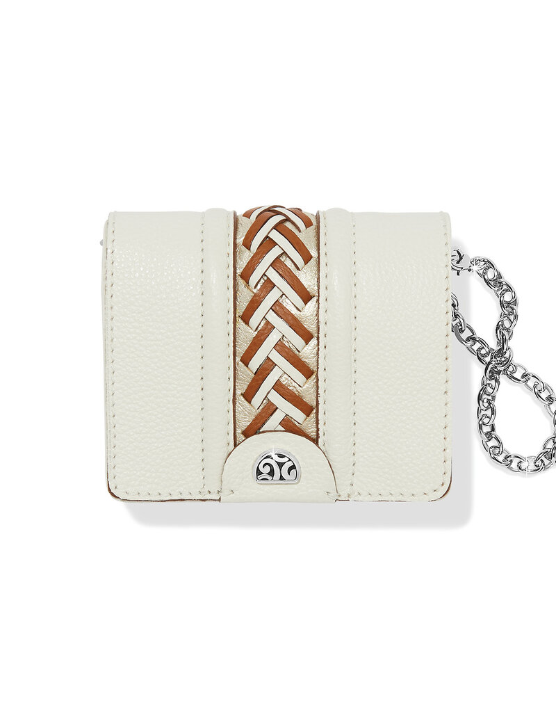 Belize Small Wallet in Optic White