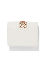 Belize Small Wallet in Optic White
