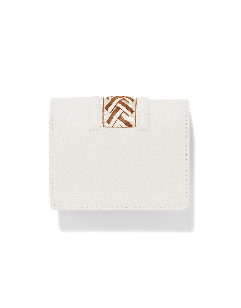 Belize Small Wallet in Optic White