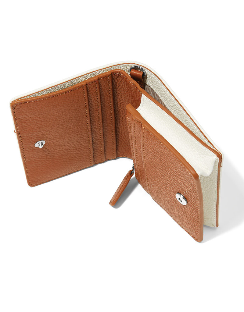 Belize Small Wallet in Optic White