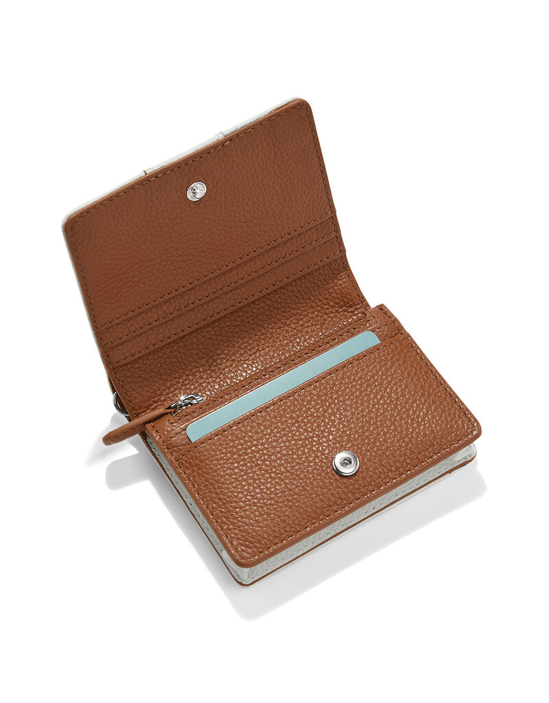 Belize Small Wallet in Optic White