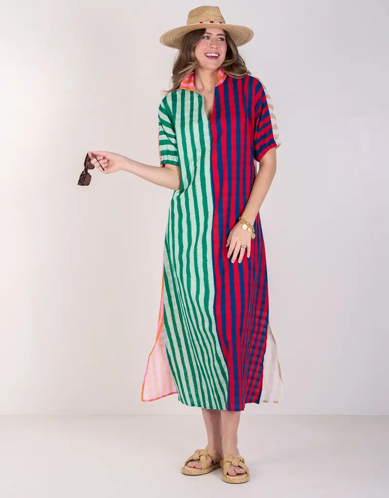 J.HOFFMAN'S Poppi Maxi- Stripe Mix