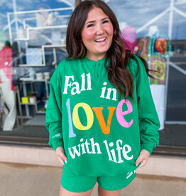 J.HOFFMAN'S Fall In Love With Life Sweatshirt