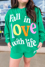 J.HOFFMAN'S Fall In Love With Life Sweatshirt