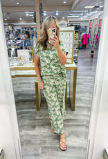 J.HOFFMAN'S Palm Tree Pant Set