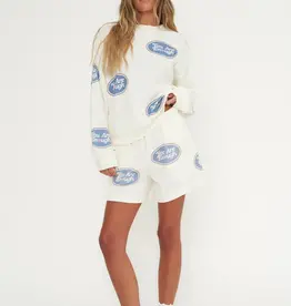 J.HOFFMAN'S You Are Enough Waffle Crewneck