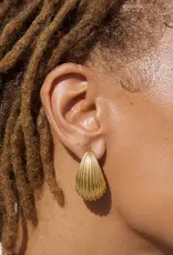 J.HOFFMAN'S Gillian Earrings- Gold