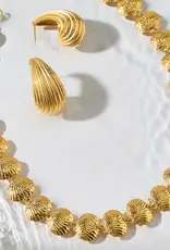 J.HOFFMAN'S Gillian Earrings- Gold