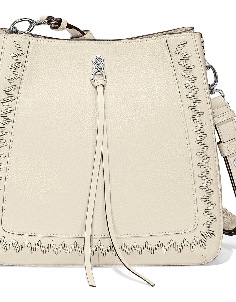 Georgia Covertible Hobo in White