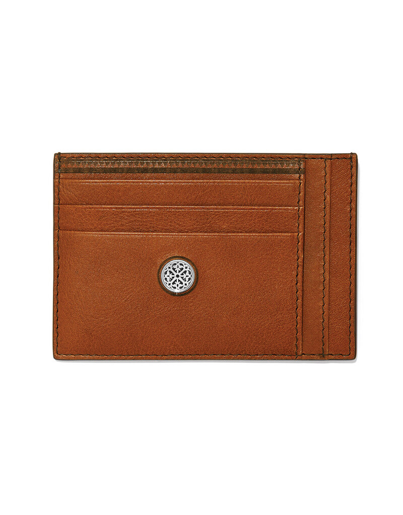 Ferrara La Bellezza Slim Card Case in Russet