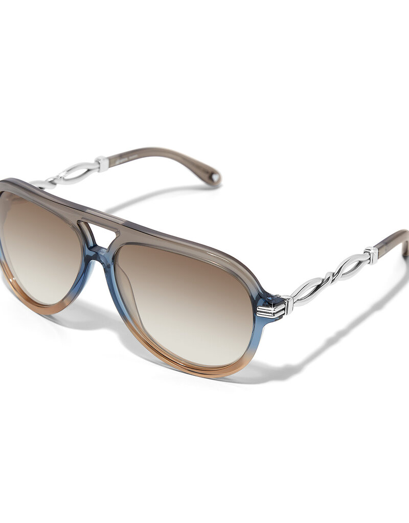 Interlok Twist Aviator Sunglasses