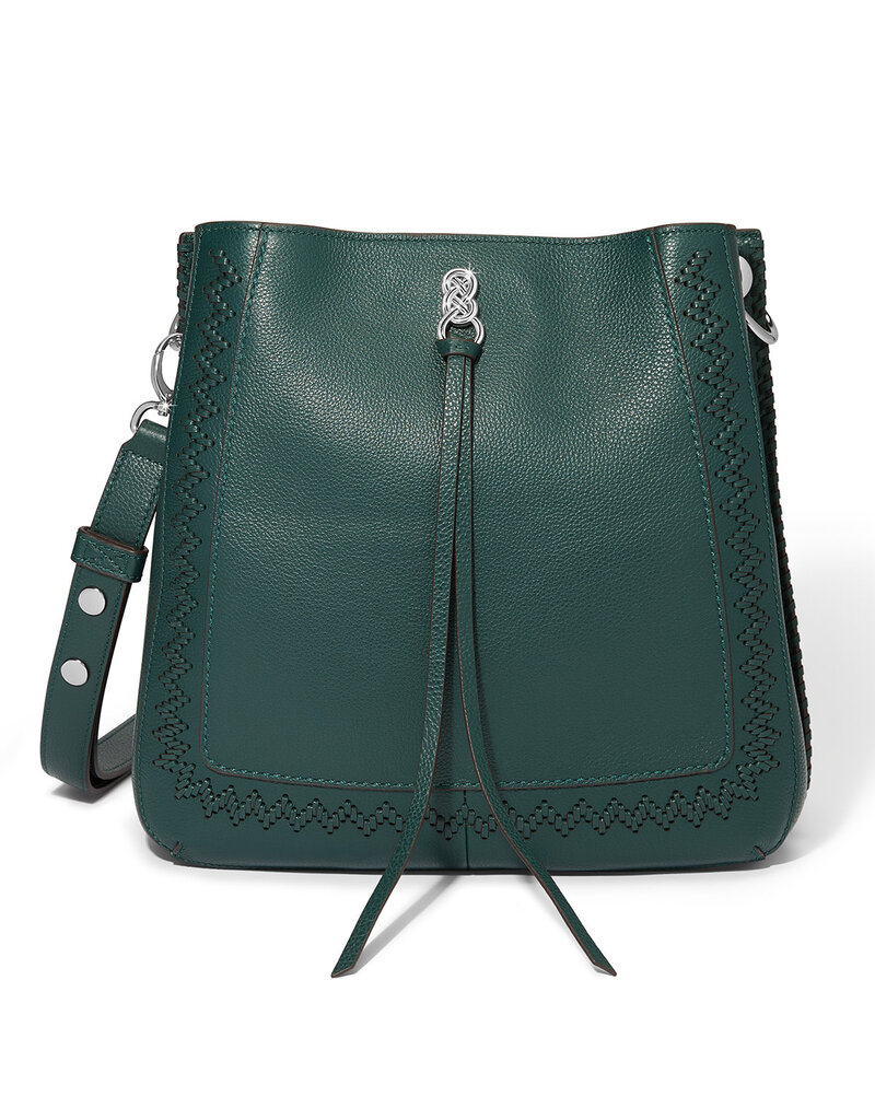 Georgia Convertible Hobo In Jewel Green