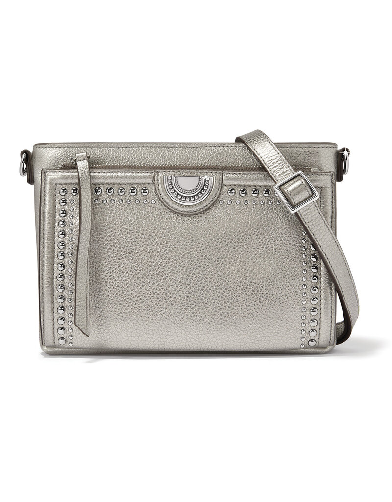 Jordyn Cross Body Organizer in Titanium