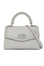 Tate Flap Satchel in Sterling