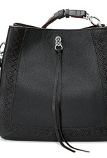 Georgia Convertible Hobo In Black