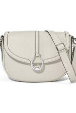Weston Saddle Bag in Shoe White