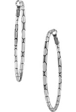 Pebble Large Oval Hoop Earrings