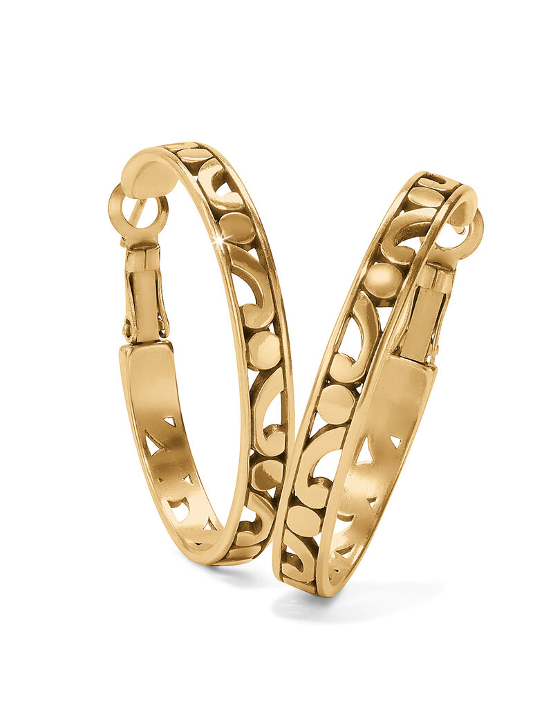 Contempo Gold Medium Hoop