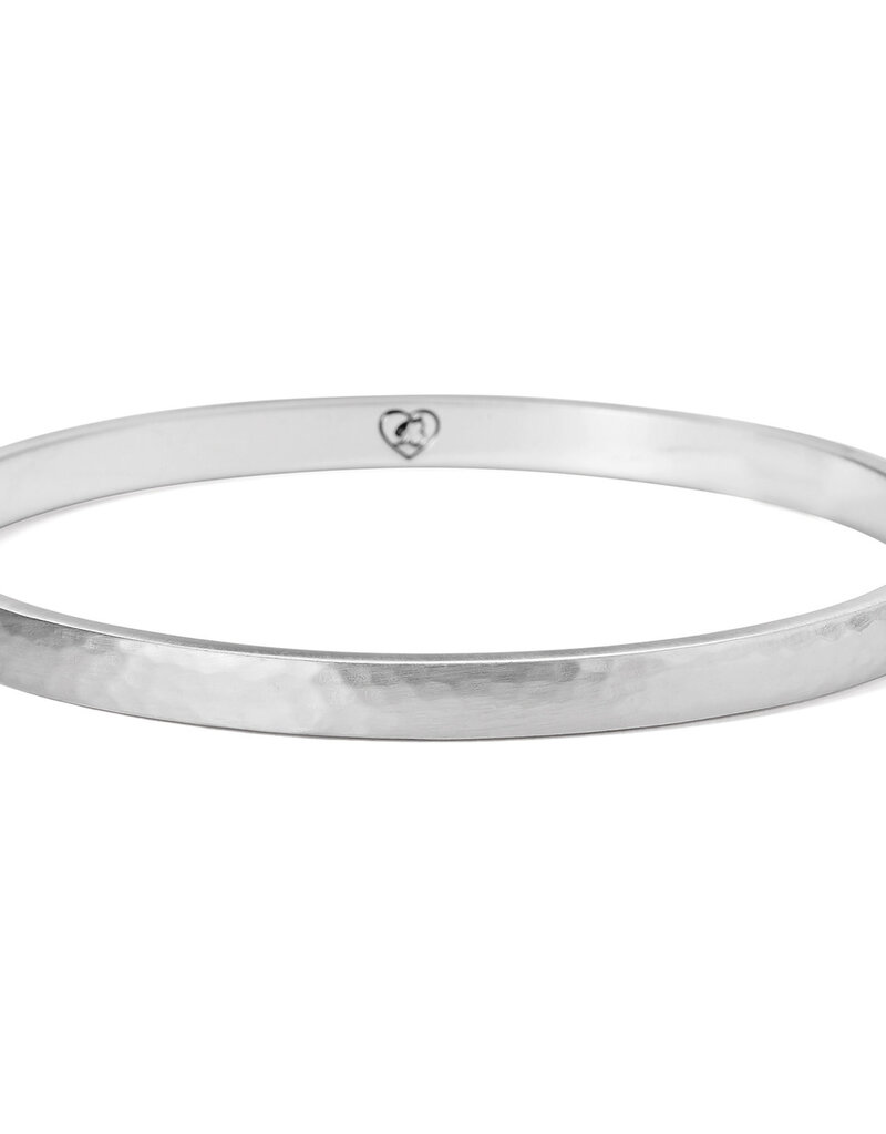 Mars Silver Narrow Bangle