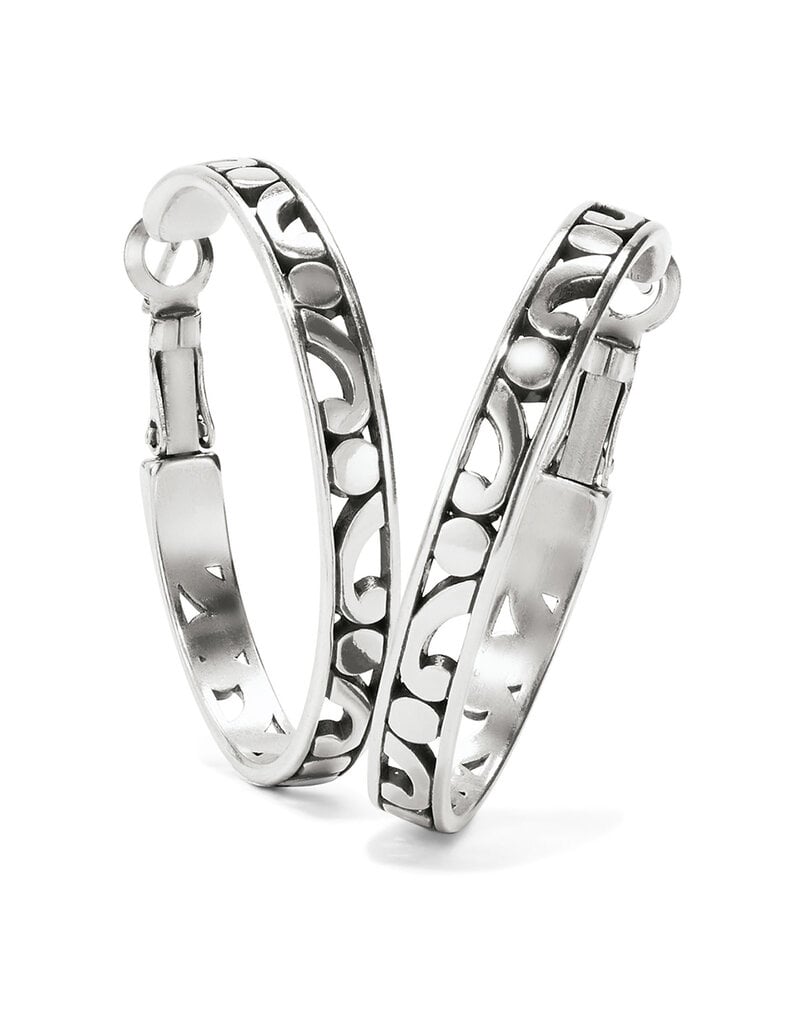 Contempo Medium Hoop Earrings