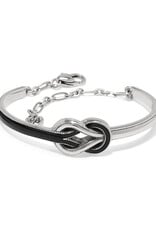Interlok Harmony Bar Bracelet in Black