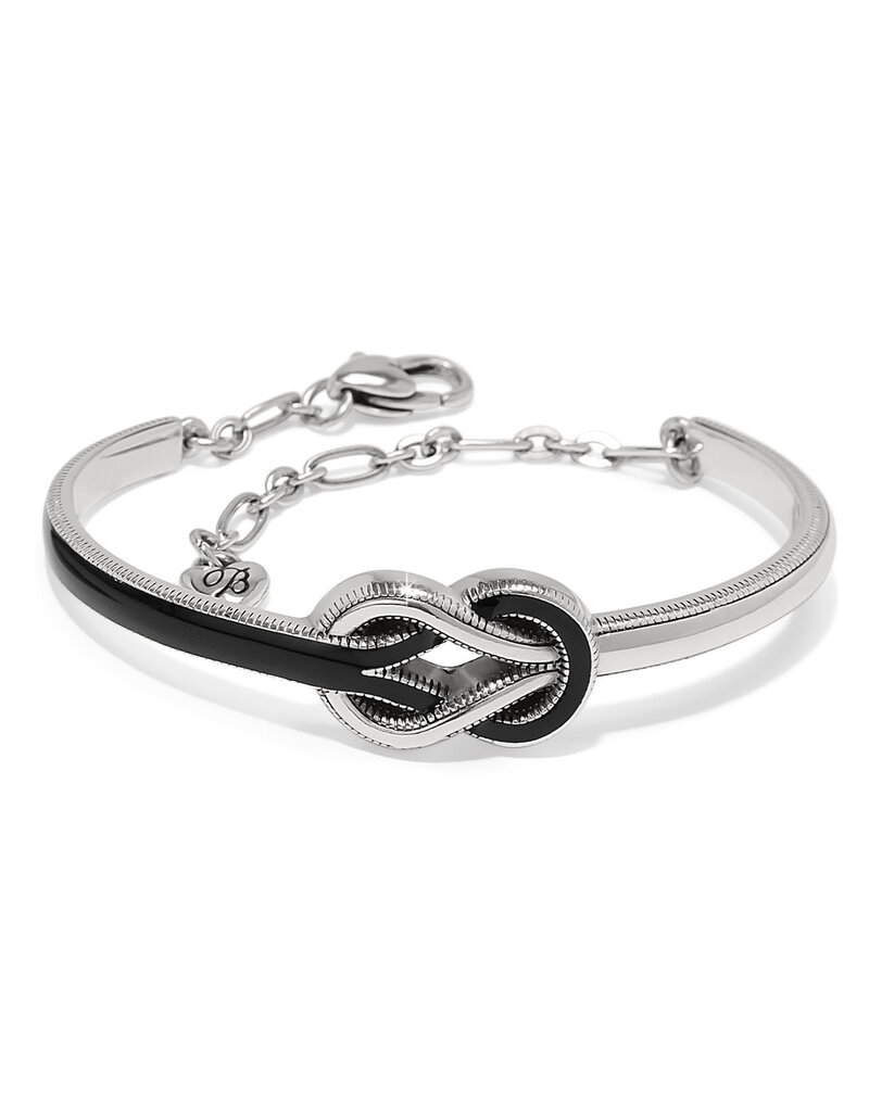 Interlok Harmony Bar Bracelet in Black