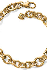 Luxe Link Gold Charm Bracelet