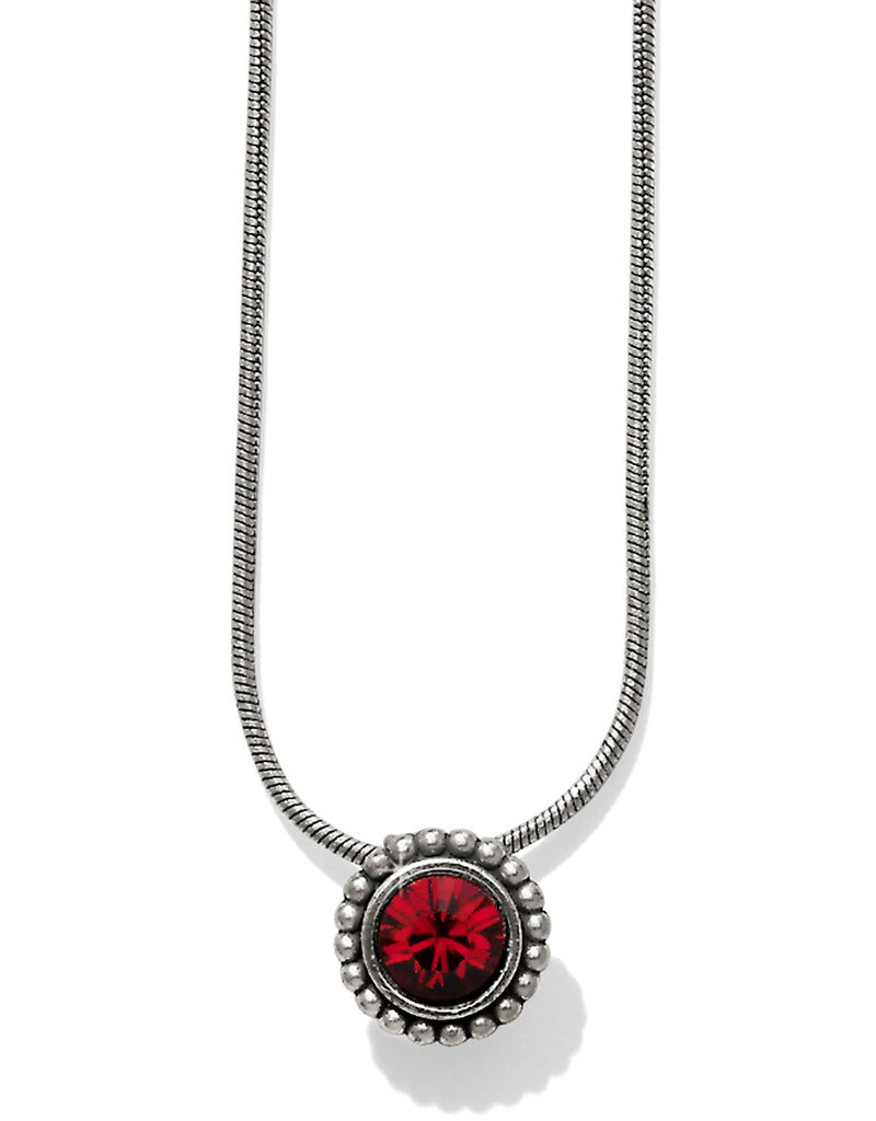 Twinkle Necklace in Garnet