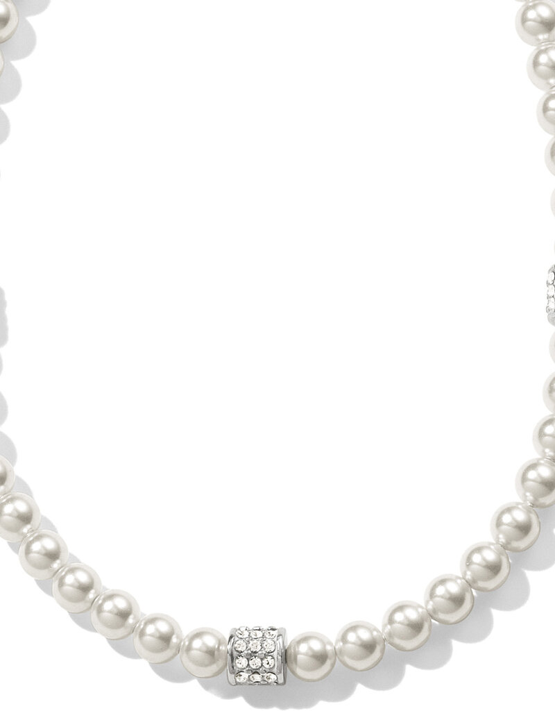 Meridian Petite Pearl Station Necklace