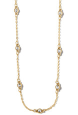 Illumina Petite Collar Necklace in Gold