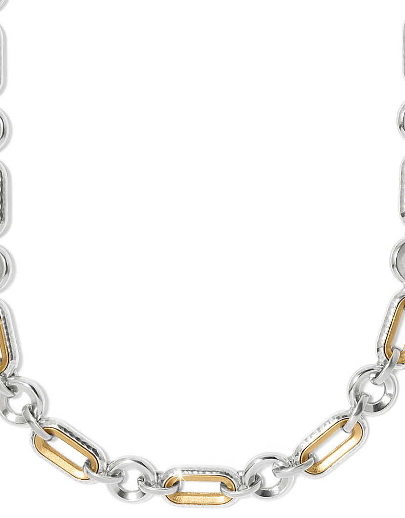 Medici Two Tone Link Necklace