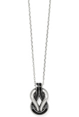 Interlok Harmony Necklace in Black