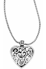 Contempo Heart Badge Clip