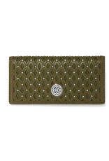 Ferrara Slim Folio Wallet in Verde