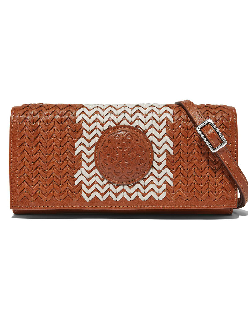 Ferrara Via Via Large Wallet in Russet
